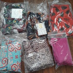 New lot of 8 lularoe leggings size OS